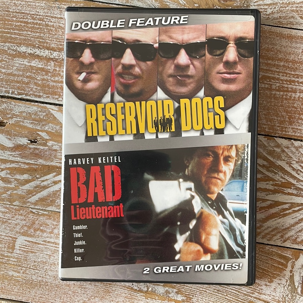 Double feature📀 Bad Lieutenant & Reservoir Dogs
2 for 1!!
